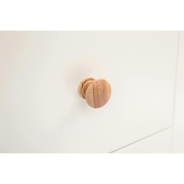 Cabinet Bits Maggiori 5 Drawer Chest of Drawers Wood Knob