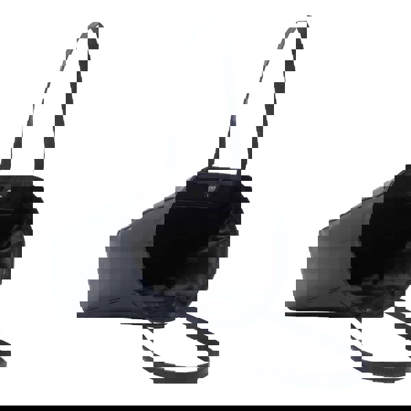 Assots London 'ABINGDON' Navy Real Leather Designer Tote Bag