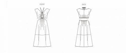 Vogue Sewing Pattern 1951, Dresses for Women, B5 (8-10-12-14-16) - Intermediate