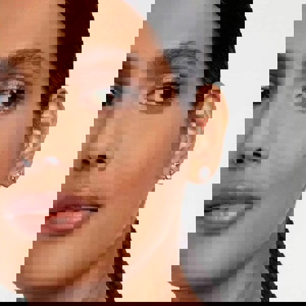 Ted Baker Soletia Silver Tone Crystal Halo Stud Earrings TBJ3698-01-02