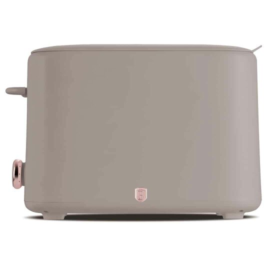 Berlinger Haus Toaster with Cover, Matt Taupe | Berlinger Haus BH9701