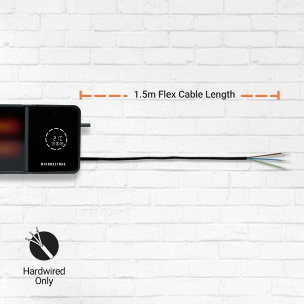 Mirrorstone Heating 2.4kW Theia Infrared Bar Heater