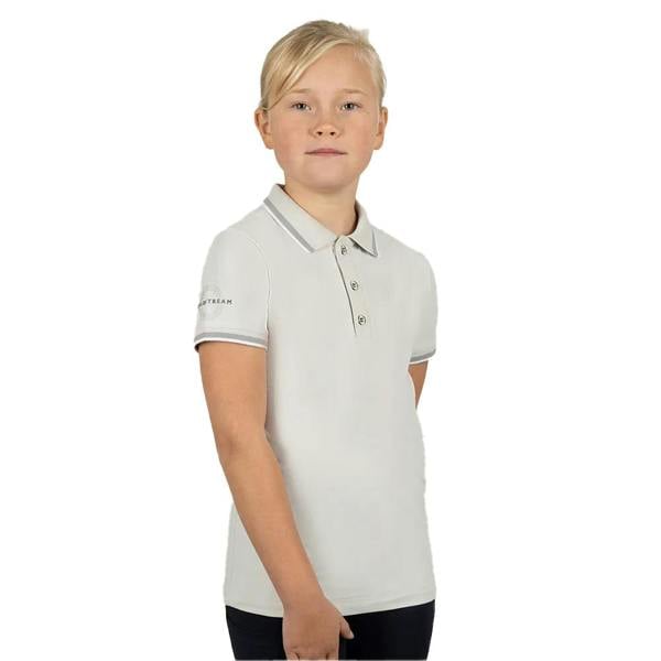 Coldstream Childrens/Kids Next Generation Darnick Polo Shirt - Frosted Steel - 