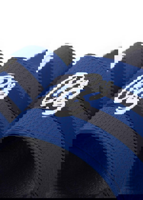 Crosshatch Hamlax Sliders Navy/Blue