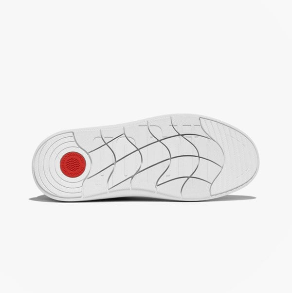 FitFlop RTG SEQUIN-BACKTAB LEATHER Womens Fashion Trainers Black