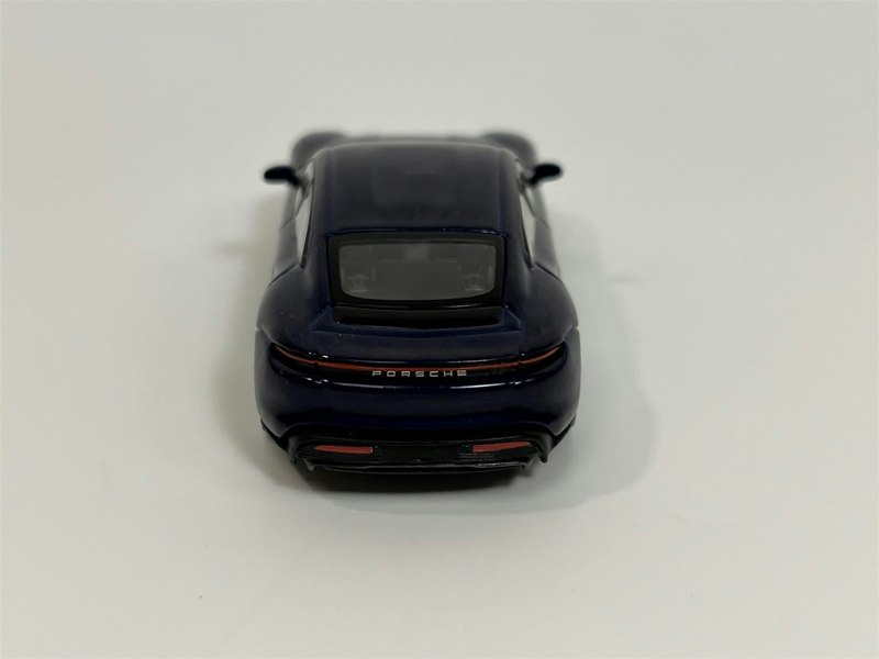 Mini GT Porsche Taycan Turbo S Gentian Blue Metallic 1:64 Scale Mini GT MGT00339L