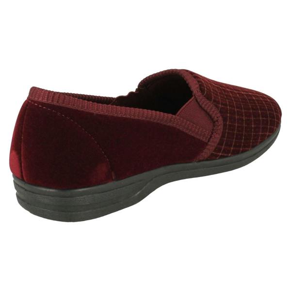 Slippers Mens Slippers Checkered Pattern Full Slippers - Ryan
