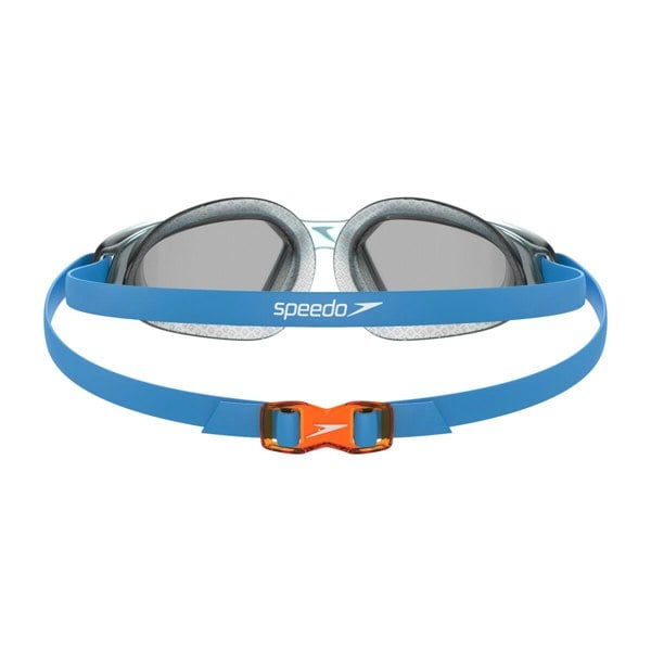 Speedo Childrens Hydropulse Swimming Goggles - Blue/Smoke