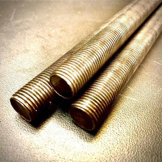 Fixaball UNF Self Colour Threaded Bar Stud Rod Steel Mild Steel 18"