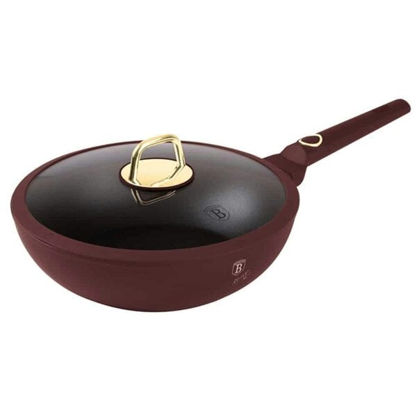 Berlinger Haus Wok with lid, 28 cm Berlinger Haus BH8034 Leonardo