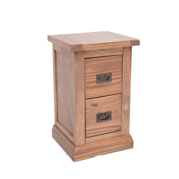 Cabinet Bits Tirolo 2 Drawer Petite Bedside Table