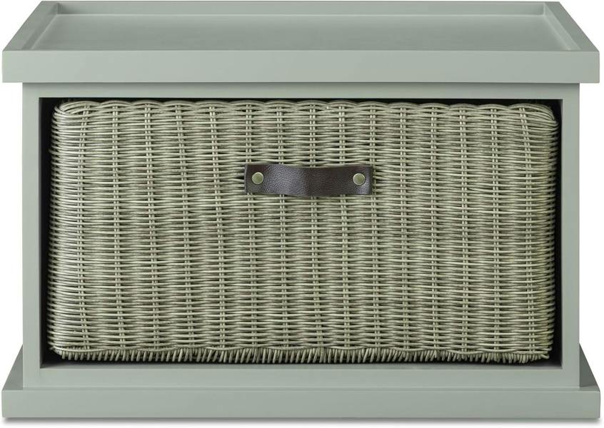 Statement Furniture Tetbury Washing Machine Pedestal, Dryer Stand with Storage Basket