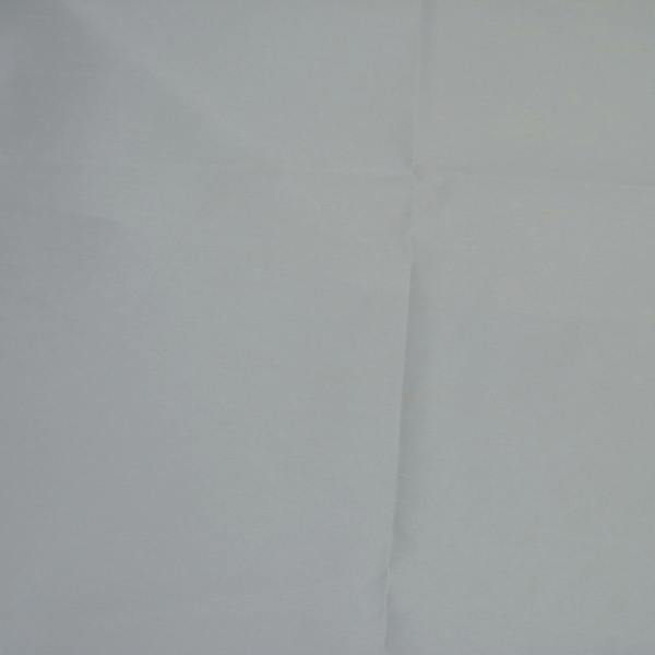 Faux Silk fabric close-up in White