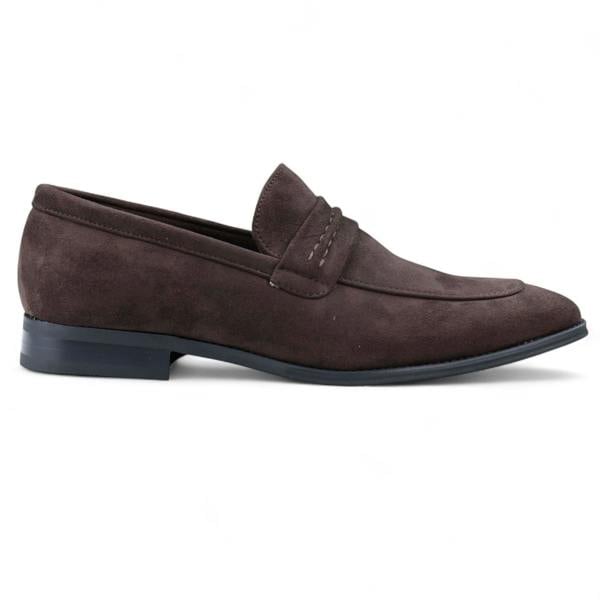 Dolcetto Men's Suede Moccasin Loafers Smart Slip-On Shoes