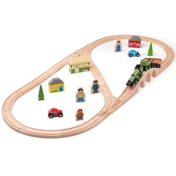 Bigjigs Rail BJT026 Flying Scotsman Train Set