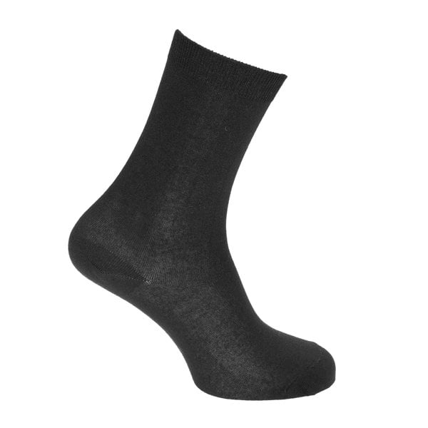 Generic Ladies/Womens Thermal Viloft Ankle Socks (Pack Of 6) - Black