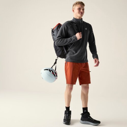 Dare 2B Mens Freethink II Fleece Top - Ebony Grey