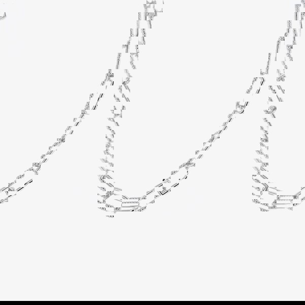 T. H. Baker Silver Half Twist Paperlink Chain 8.16.0284