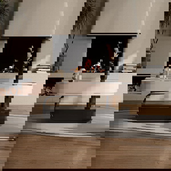 Tessa Coffee Table, With storage, Pink-Ritconcept-Rit Concept