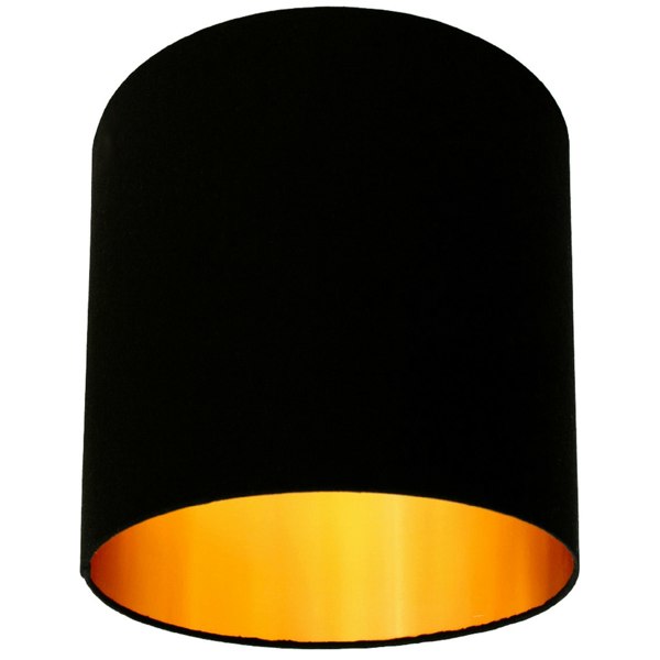 Black and Gold lampshade