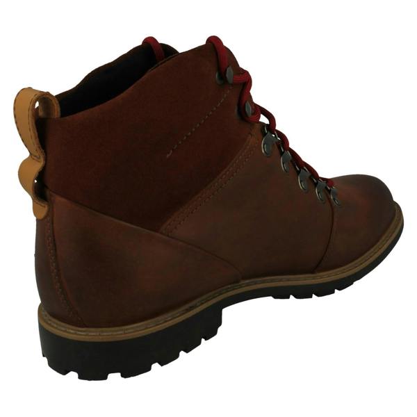 Clarks Mens Clarks Smart Lace Up Waterproof Ankle Boots Westcombe Hi WP