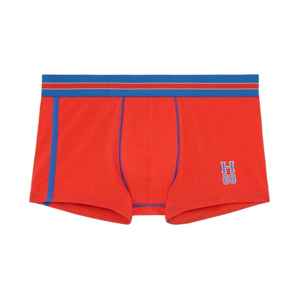 Hom Run Sports Contrast Boxer Trunk, Red/blue