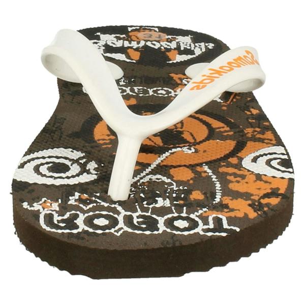 Boys Samoa Flat Plugged Patterned Insole Slip On Sandals - Justin