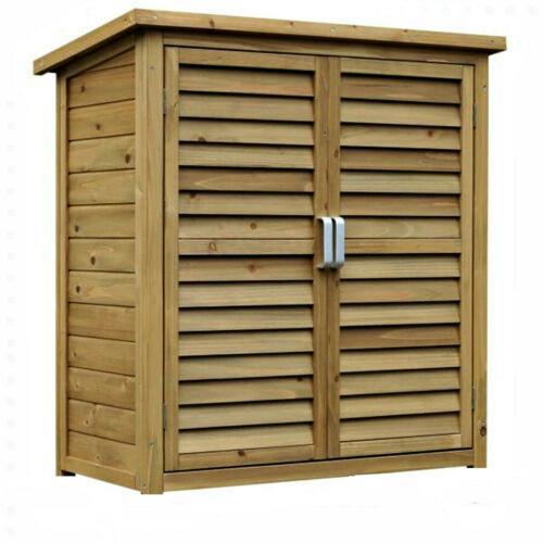 HYGRAD BUILT TO SURVIVE Wooden Garden Storage Shed Cupboard – Tool & Mower Store | HYGRAD®