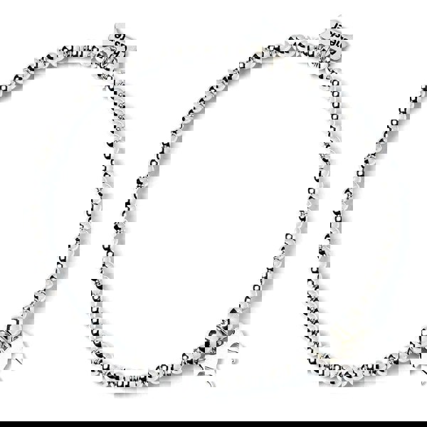Chihuahua Silhouette Silver Ball Bead Bracelet - Personalised - MYLEE London