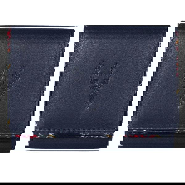 Mala Leather Braemar Country Stag Coin zip around purse