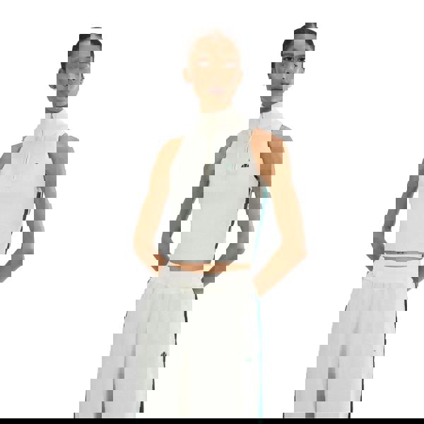 Ellesse Womens/Ladies Surista Quarter Zip Top - Off White - 