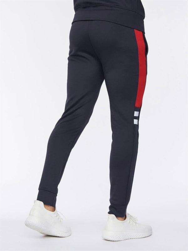 Crosshatch Ezra Tracksuit Navy/Red