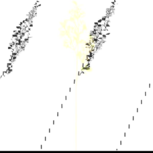 Hill Interiors Artificial Spring Orange Flower - White - 