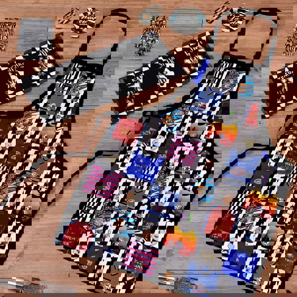 Retro Football Factory Newcastle Football Fan - Retro Bar Box - The Perfect Time Capsule Gift Box for Football Lovers