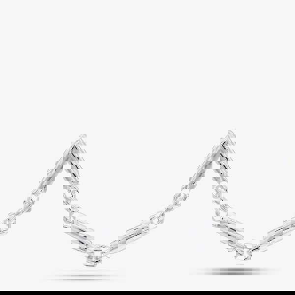 T. H. Baker Argentium Silver 18 Inch Tube Bar Chain ARG-943014-18