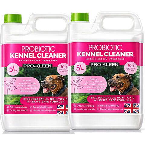 ProKleen Pro-Kleen ProBiotic Kennel Cleaner 10L, Cleans & Neutralises Odours, Biodegradable, Non-Toxic, Wildlife & Pet Safe Cherry