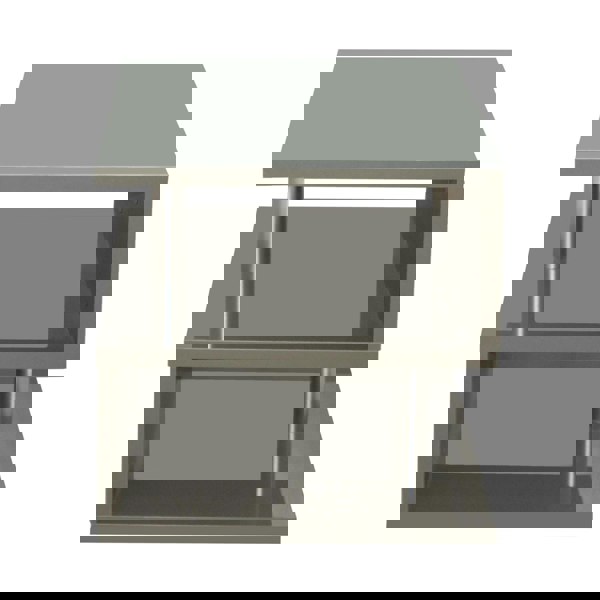 Comfy Living Burnham High Gloss Side Table with LED Lighting