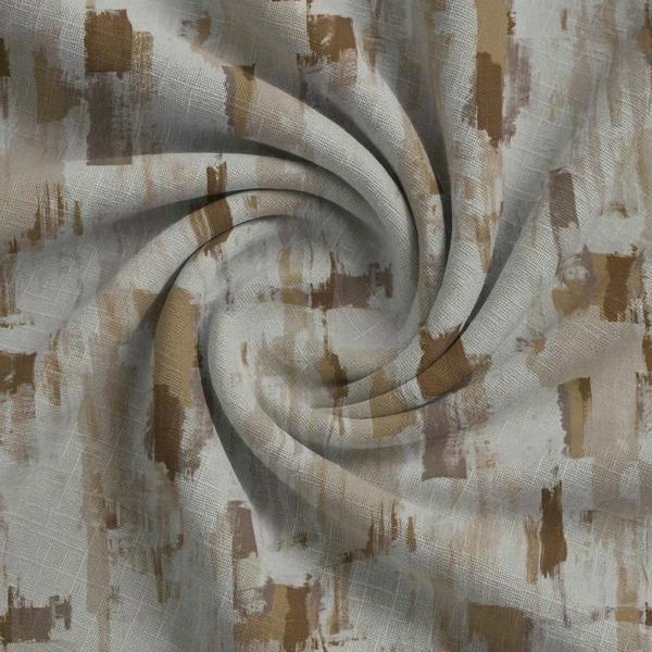 Bamford fabric close-up in Ochre