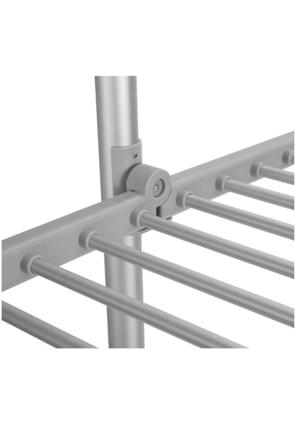 Groundlevel Heated Clothes Airer with Cover - 3 Tier
