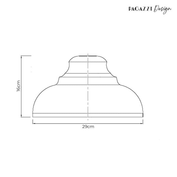 Pagazzi Lighting Maris Matte Grey Easy-Fit Pendant