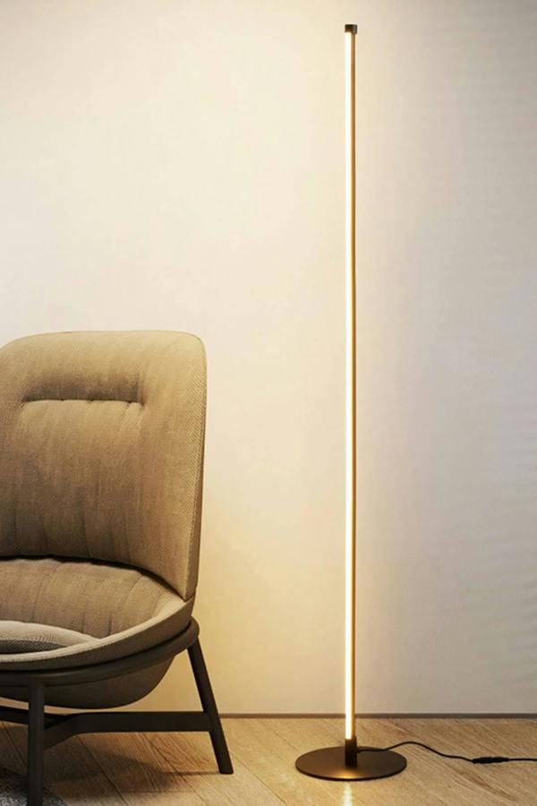 Living and Home Dimmable LED Floor Lamp with Remote Control