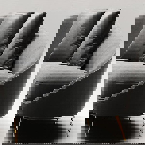 Slender Modern Curved Two Seater, Three Seater, Four Seater Sofa, Armchair, Velvet-Weilai-Weilai Concept