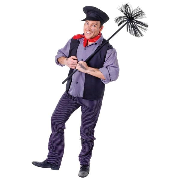Bristol Novelty Unisex Chimney Sweep Costume - Multicoloured - 