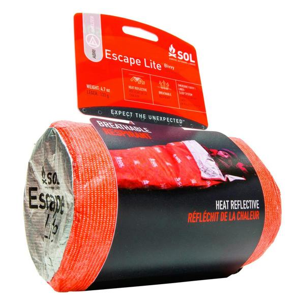 SOL Escape Lite Bivvy - Ultralight Survival Shelter Emergency Sleeping Bag