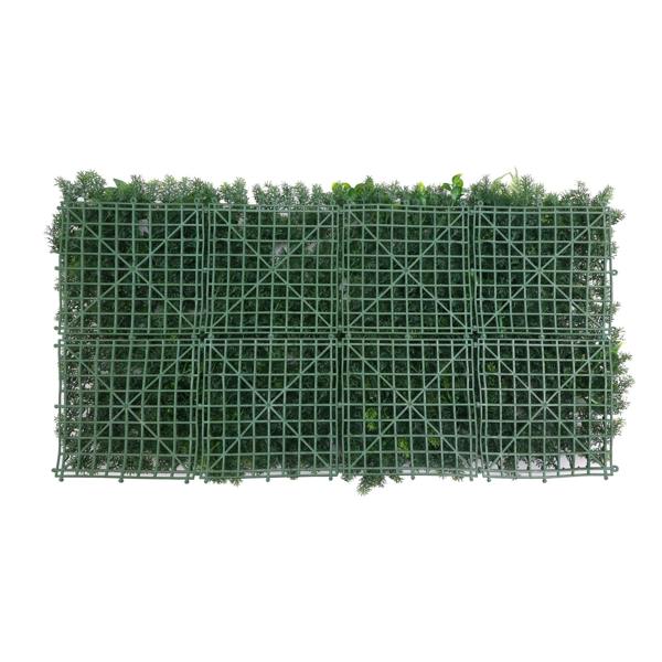 Premium Artificial Plants Green Wall Panel 1m x 50cm - Oasis