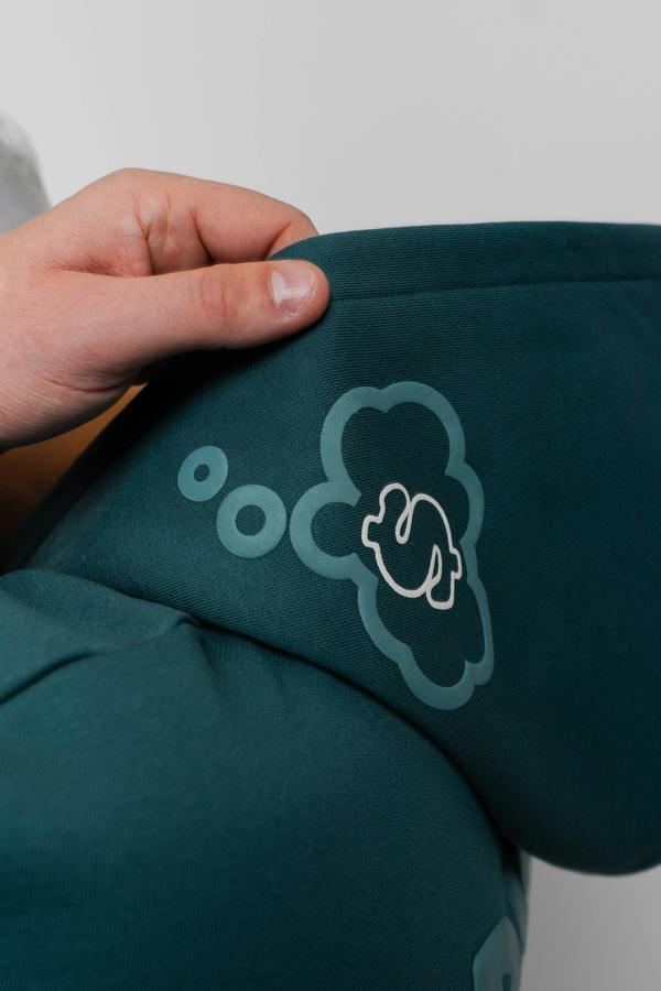 Fresh Couture Rise Hoodie - Eden Green