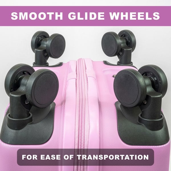 Pierre Cardin Soleil Hard Shell Suitcase Wheeled Luggage