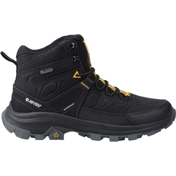 Hi-Tec Rainier Polyester Men's Black Hiking Boots