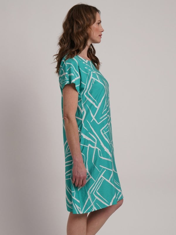 VIZ-A-VIZ Tribal All-over-print Dress