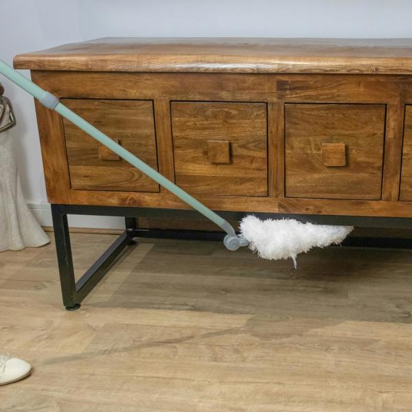 JVL Extendable Microfibre Duster - Green